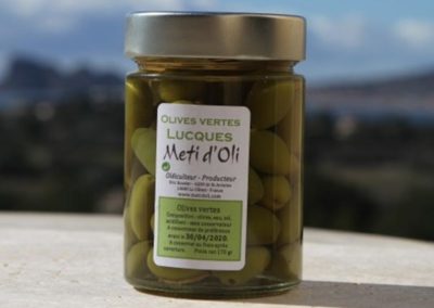 Olives vertes Lucques
